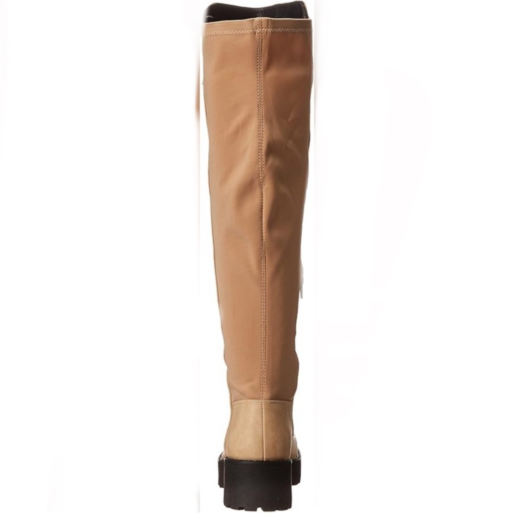 Dirty Laundry Women Tan Manifest Over the Knee Lug Sole Chunky Heel Boot Size 11 - Picture 3 of 11